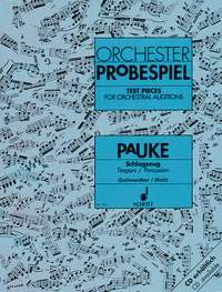 Test Pieces for Orchestral Auditions (Timpani/Percussion)