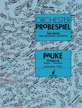 Test Pieces for Orchestral Auditions (Timpani/Percussion)