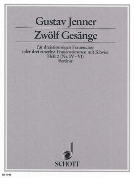 Jenner, C U G: Zwölf Gesänge op. 3 Issue 2