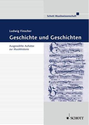 Finscher, L: Geschichte und Geschichten