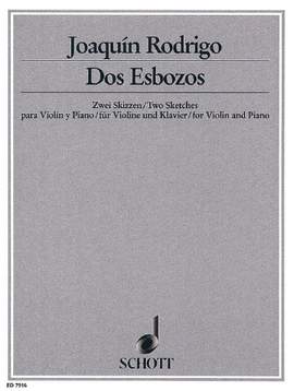 Rodrigo, J: Dos Esbozos