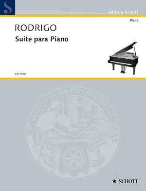 Rodrigo, J: Suite para Piano