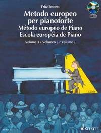 Emonts, F: Método Europeo de Piano Vol. 3