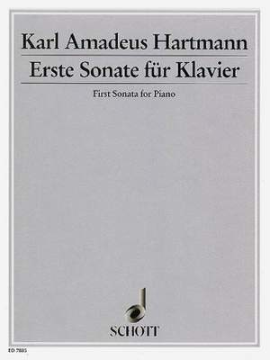 Hartmann, K A: First Sonata for Piano