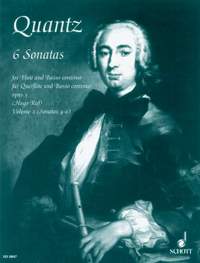 Quantz, J J: 6 Sonatas op. 1 Vol. 2