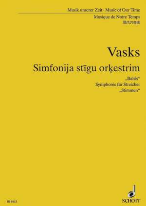 Vasks, P: 1. Symphony