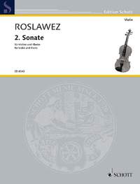 Roslavets, N A: 2. Sonata
