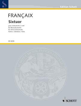 Françaix, J: Sixtuor