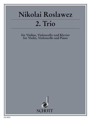 Roslavets, N A: Trio No. 2