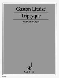 Litaize, G: Triptyque