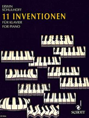 Schulhoff, E: 11 Inventionen op. 36