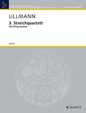 Ullmann, V: String quartet No. 3 op. 46