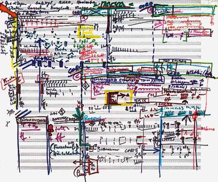 Penderecki, K: Skizzenmappe