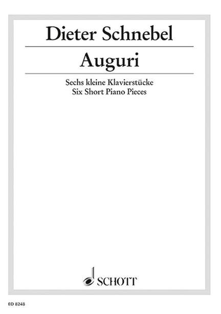 Schnebel, D: Auguri