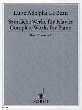 Le Beau, L A: Complete Works for Piano Vol. 2