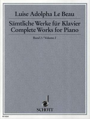 Le Beau, L A: Complete Works for Piano Band 2 Product Image
