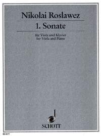 Roslavets, N A: Sonata No. 1