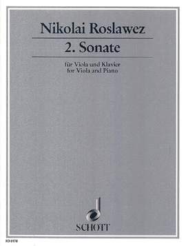 Roslavets, N A: Sonate Nr. 2