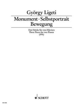 Ligeti, G: Monument · Selbstportrait · Bewegung