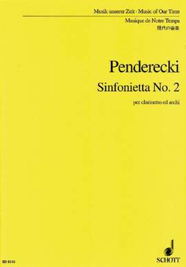 Penderecki, K: Sinfonietta no. 2