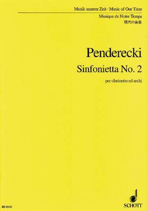 Penderecki, K: Sinfonietta No. 2