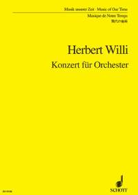 Willi, H: Konzert für Orchester