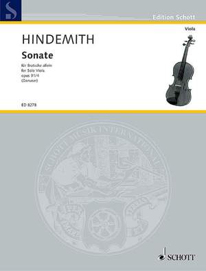 Hindemith: Viola Sonata op. 31/4