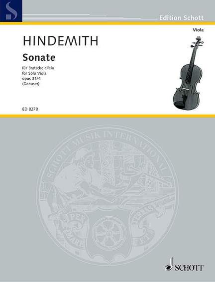 Hindemith: Viola Sonata op. 31/4