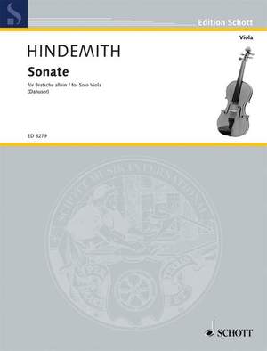 Hindemith, P: Viola Sonata