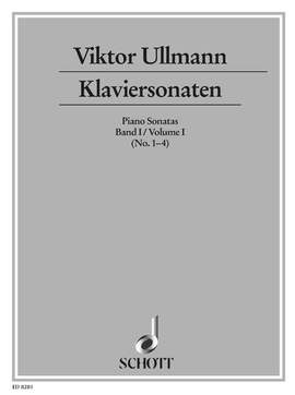 Ullmann, V: Klaviersonaten Vol. 1