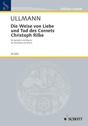 Ullmann, V: Die Weise von Liebe und Tod des Cornets Christoph Rilke