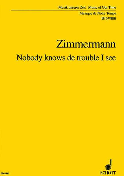 Zimmermann, B A: Konzert