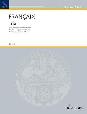 Françaix, J: Trio