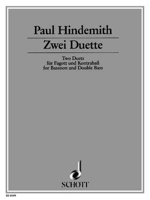 Hindemith, P: 2 Duets