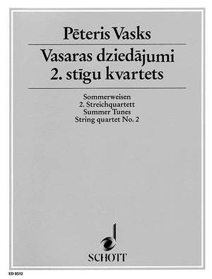 Vasks, P: String Quartet No. 2