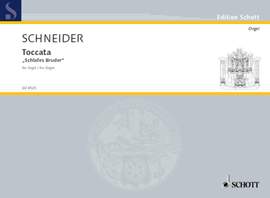 Schneider, E: Toccata "Schlafes Bruder"