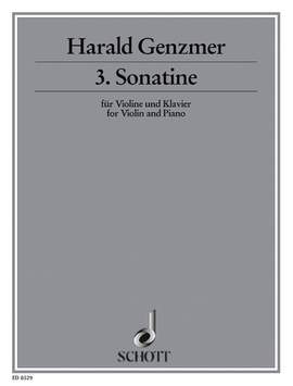 Genzmer, H: 3. Sonatine GeWV 258