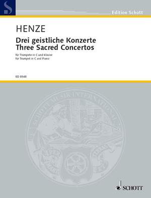 Henze, H W: Three Sacred Concertos