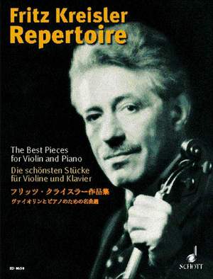 Kreisler, F: Fritz Kreisler Repertoire Vol. 1