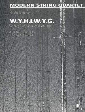 Hoericht, A: W.y.h.i.w.y.g. Op. 7