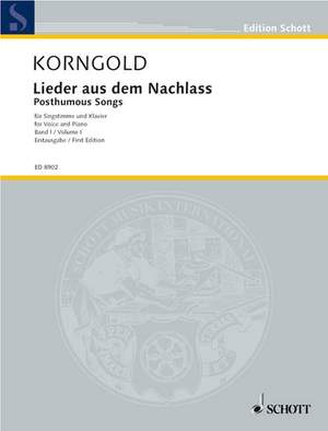 Korngold, E W: Posthumous Songs