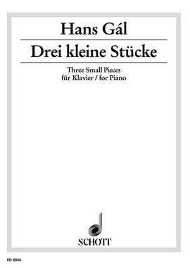 Gál, H: Three little Pieces op. 64