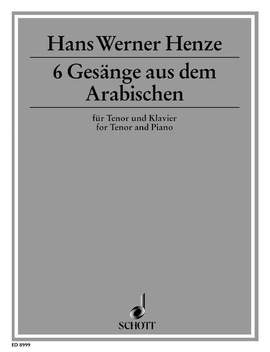 Henze, H W: Six songs from the Arabian