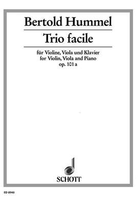 Hummel, B: Trio facile op. 101a
