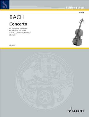 Bach, J S: Concerto in C Minor BWV 1060