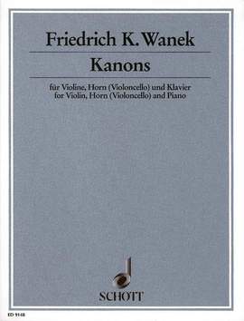 Wanek, F K: Kanons