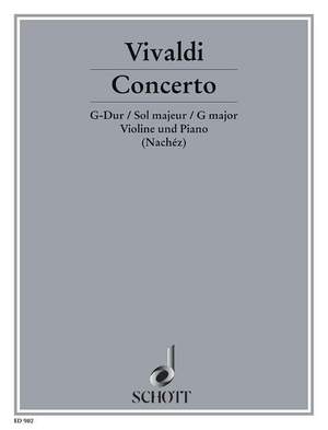 Vivaldi: Concerto in G Major RV 298/PV 100
