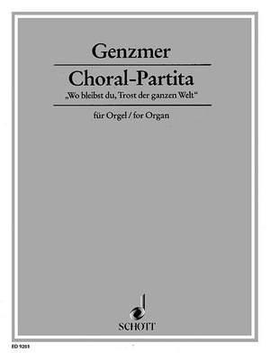 Genzmer, H: Choral-Partita GeWV 410