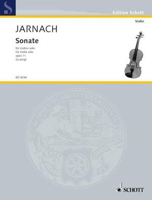 Jarnach, P: Sonate op. 11