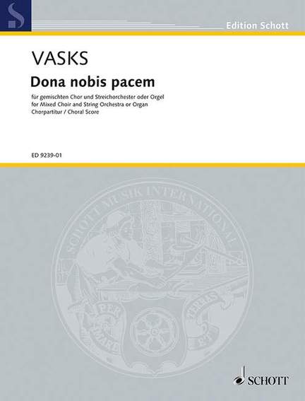 Vasks, P: Dona nobis pacem